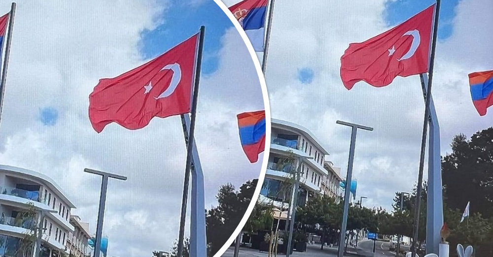 Πάφος - Κίνημα Οικολόγων: Εκθέτει τον Δήμαρχο και το Δημοτικό συμβούλιο το περιστατικό με τη σημαία της Τουρκίας στη Πάφο