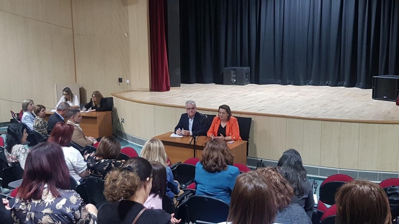 Επίσκεψη της Αθηνάς Μιχαηλίδου στην Πάφο για την ασφάλεια στα σχολεία και κατά της παραβατικότητας (ΦΩΤΟ)