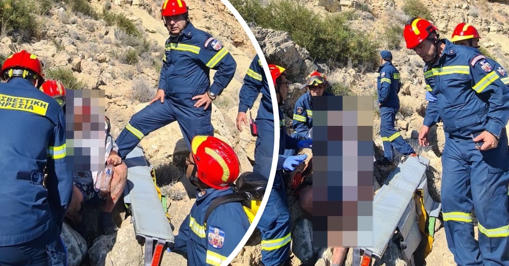 Πισσούρι: Έπεσε σε γκρεμό ορειβάτης στο σημείο η ΕΜΑΚ