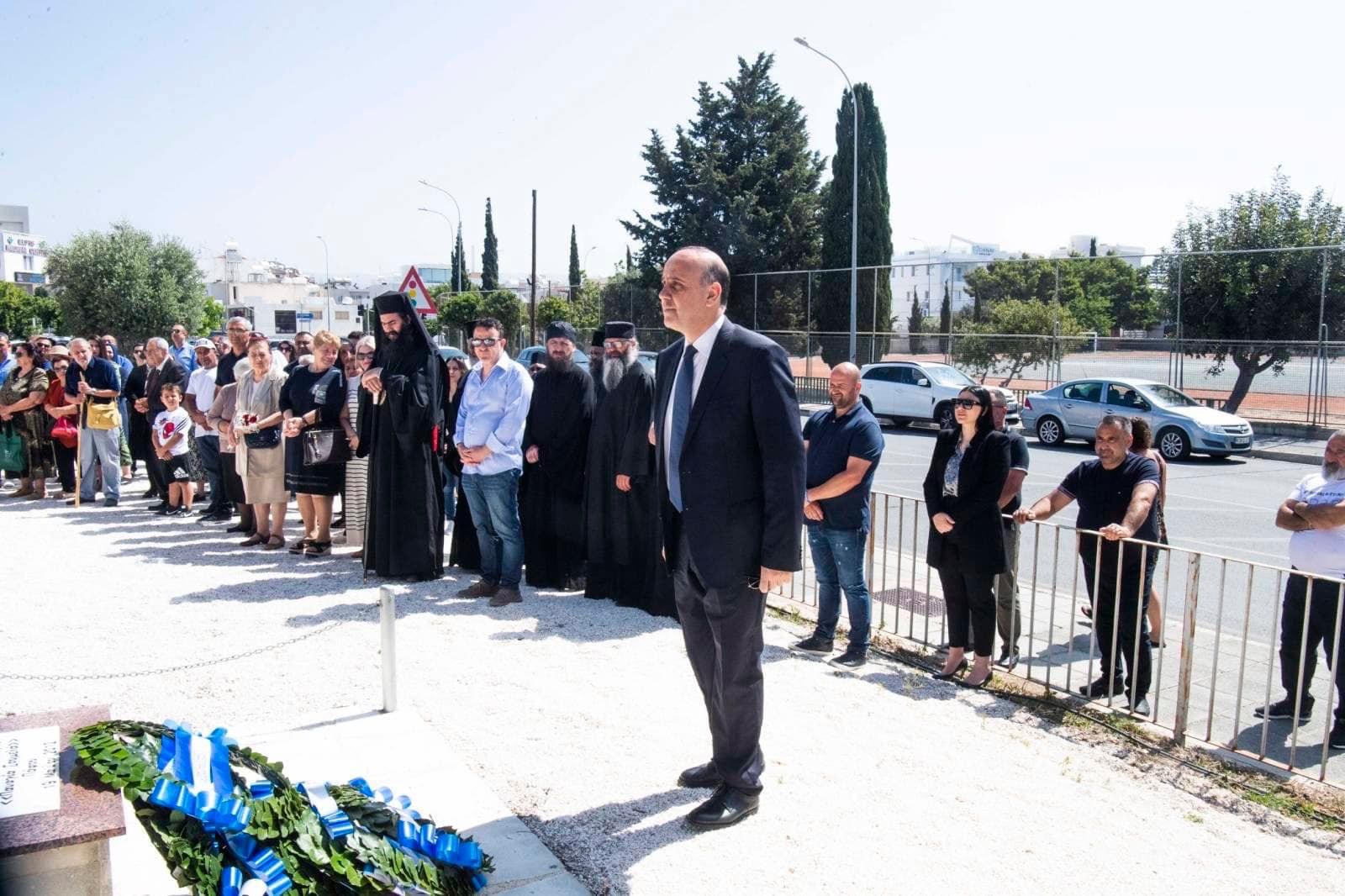 Δ. Πάφου: Τίμησε τη μνήμη των χιλιάδων θυμάτων της Γενοκτονίας του Ποντιακού Ελληνισμού (ΦΩΤΟ)