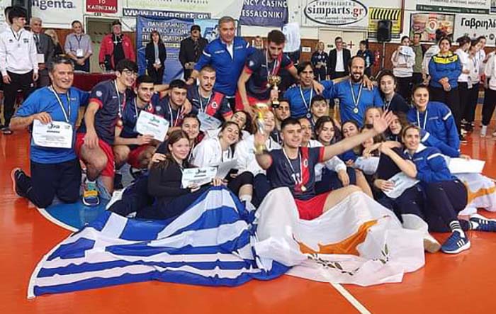 Μια πρώτη και μια δεύτερη θέση η Κύπρος σε Πανελλήνιους σχολικούς αγώνες