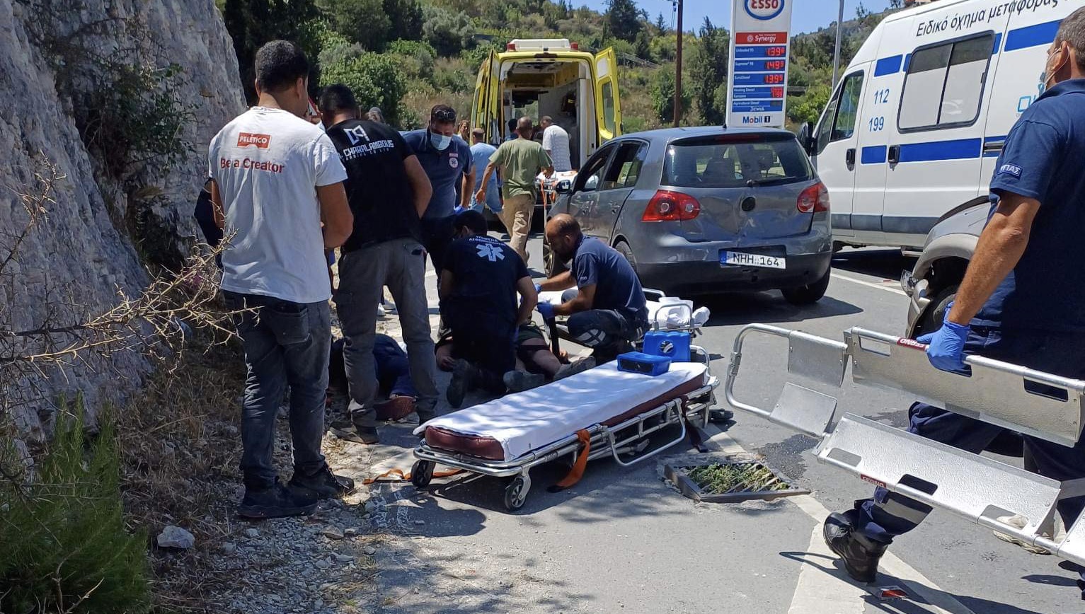 ΕΚΤΑΚΤΟ: Τροχαίο στο Στρουμπί με τρία οχήματα-Τραυματίστηκαν 4 πρόσωπα (ΦΩΤΟ)