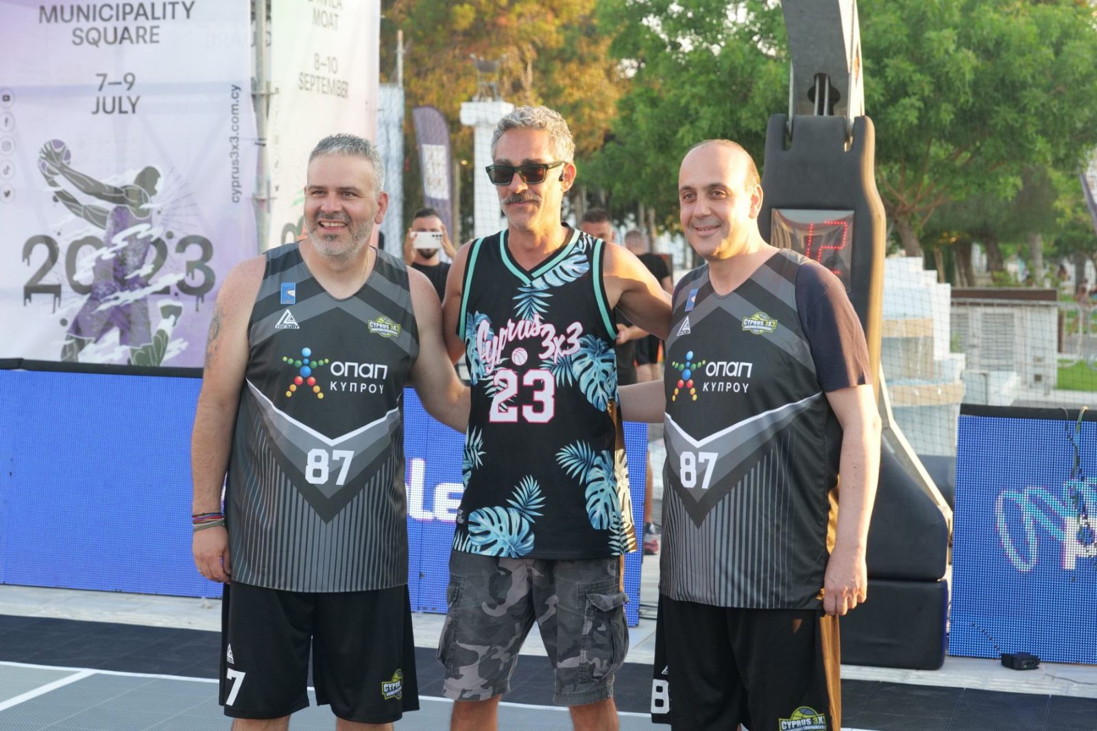 Πάφος: Μεγάλη επιτυχία της διοργάνωσης  OPAP Paphos 3on3 2023