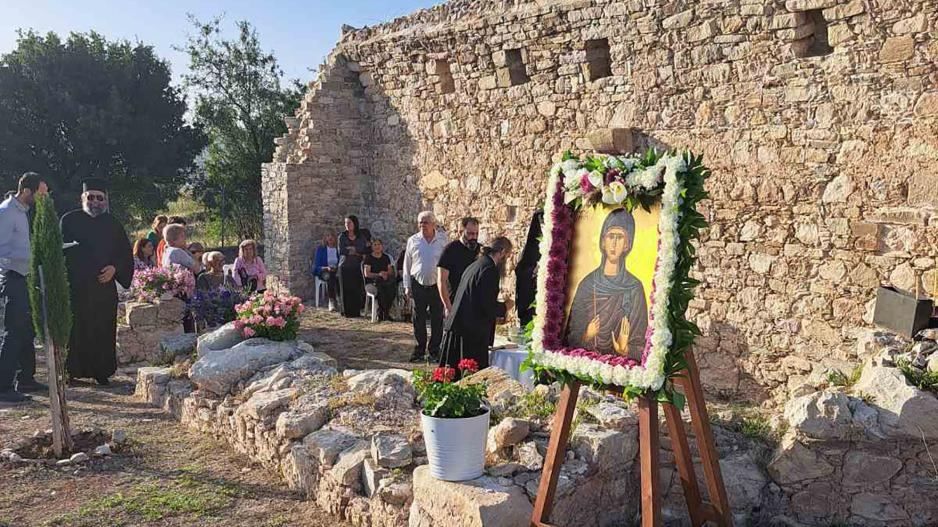 Πάφος: Λειτουργία στις 27 Ιουλίου  στην Αγία Ειρήνη στα Χολέτρια