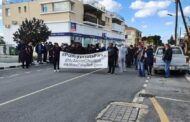 Πάφος: Ένταση κατά την πορεία διαμαρτυρίας των κατοίκων της Χλώρακας
