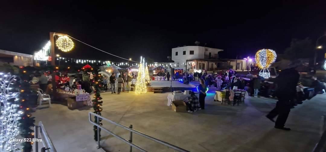 Λειτούργησε για πρώτη φορά το Χριστουγεννιάτικο Χωριό στη Συνοικία Μουττάλου