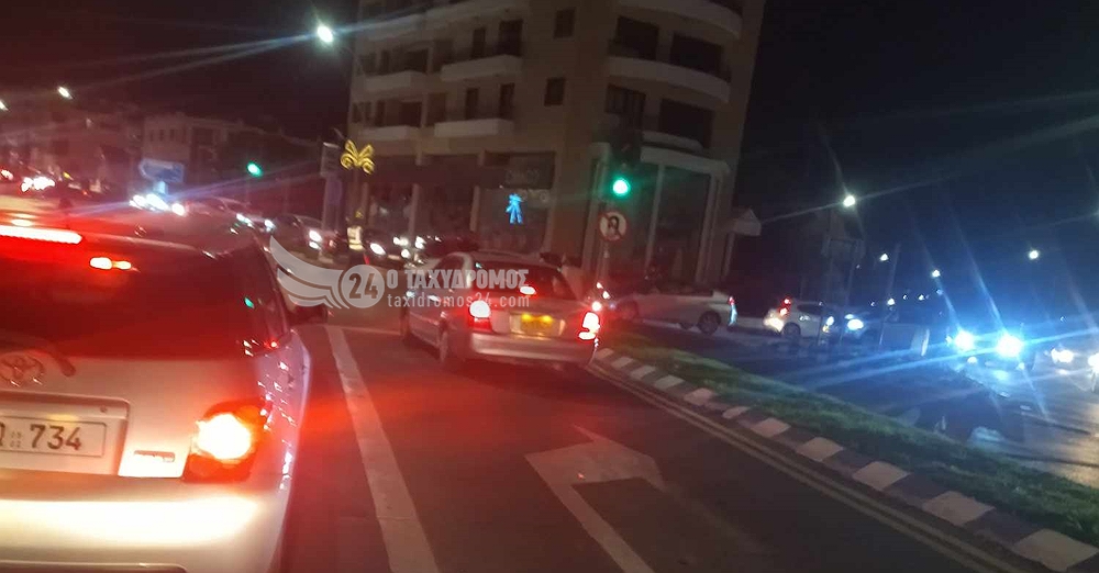 Πάφος: Τροχαίο ατύχημα σε πολυσύχναστο σημείο – Φώτο