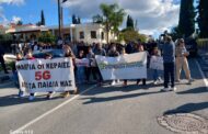 Πάφος: Εκδήλωση διαμαρτυρίας κατοίκων των Κονιών για ανάκληση άδειας για εγκατάσταση κεραίας 5G