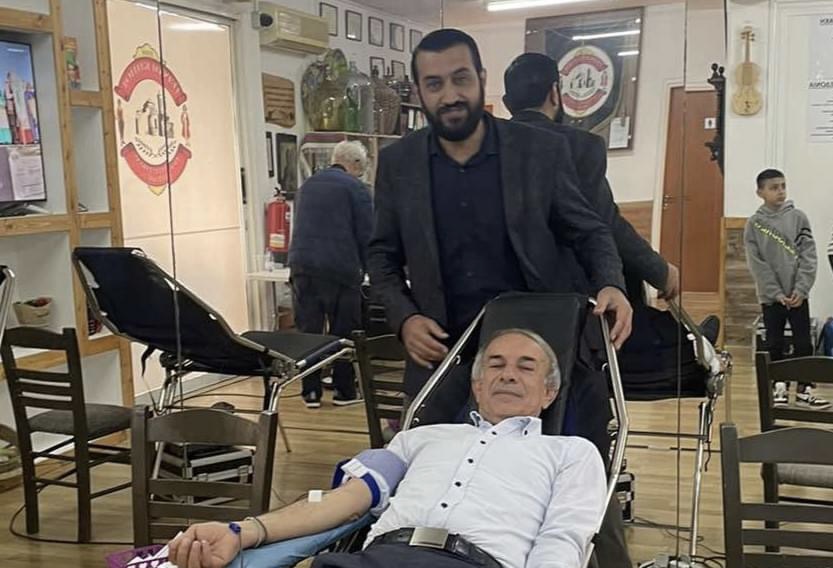 Αιμοδοσία εις μνήμην του Ανδρέα Πάζαρουκαι της Ελενας Αποστολίδου (ΦΩΤΟ)