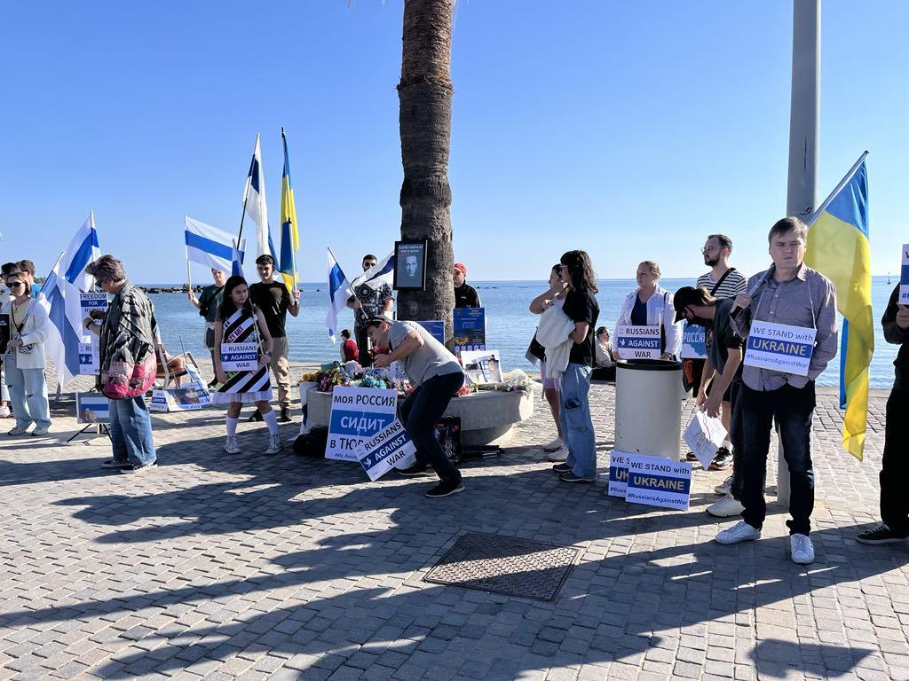 Εκδηλώσεις διαμαρτυρίας κατά της ρωσικής εισβολής στην Ουκρανία