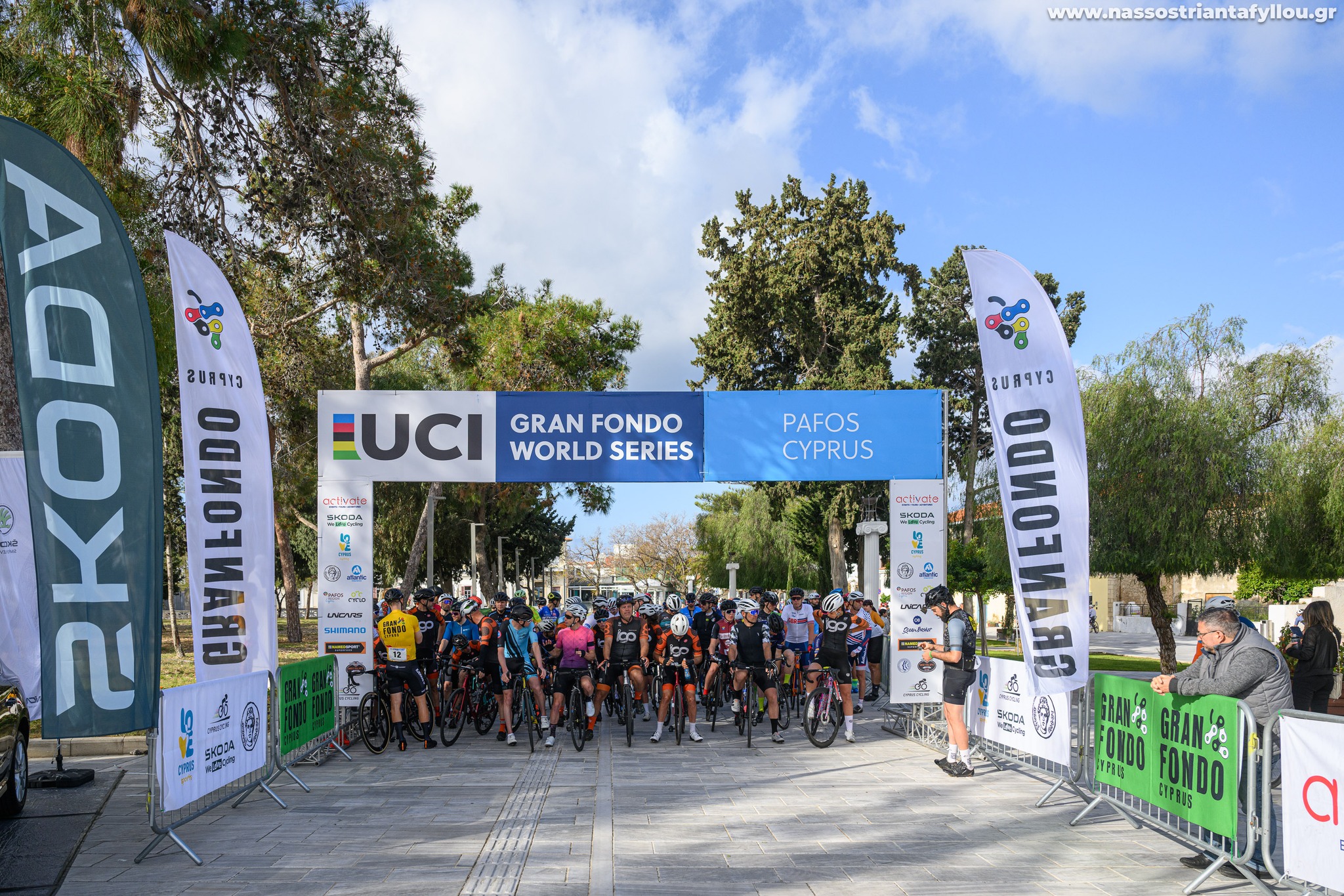 Zakarin και Tibitanzi διατήρησαν την πρωτοπορία στο Skoda Cyprus Gran Fondo