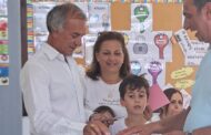 Ο υποψήφιος δήμαρχος Ανατολικής Πάφου Κυριάκος Χατζηβασίλη ψήφισε στο Α' Δημοτικό Γεροσκήπου