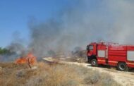 Πάφος: Πυρκαγιά από πτώση κεραυνού