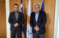 Συνάντηση Χαρ. Πάζαρου με τον Πρέσβη της Κύπρου στην Ελλάδα