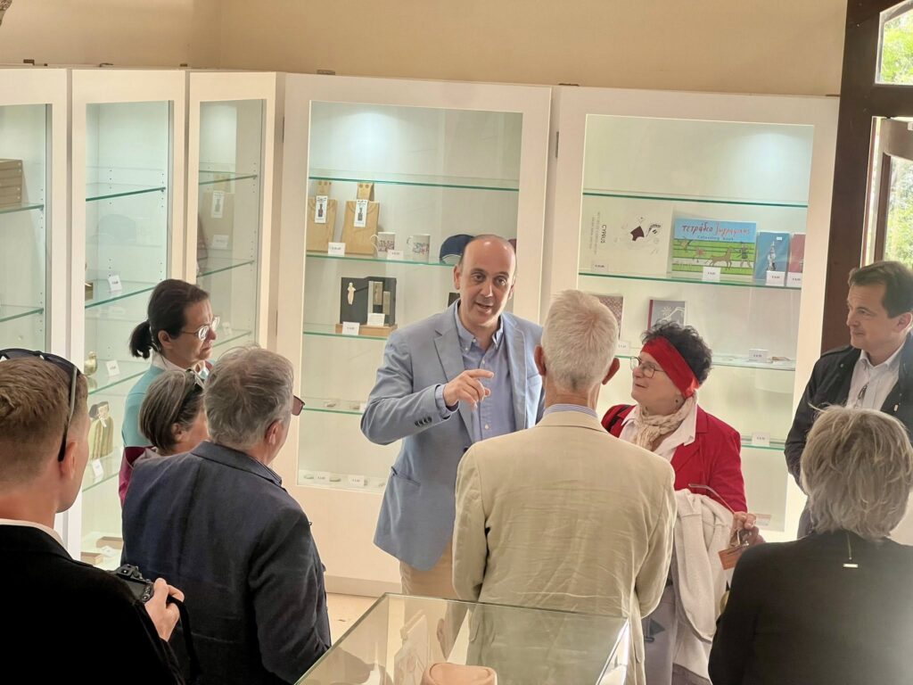 Επίσκεψη Πρέσβεων Κρατών Μελών της Ε.Ε. στον Αρχαιολογικό Χώρο της Κάτω Πάφου