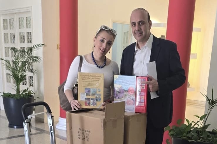 Συνάντηση του Δημάρχου Πάφου με την Πρόεδρο  του Διοικητικού Συμβουλίου του Κυπριακού Κέντρου για την Έρευνα και Μελέτη της Μουσικής (C.C.R.S.M.)