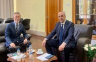 Συνάντηση Δημάρχου Πάφου με πρέσβη της Ιαπωνίας στην Κύπρο