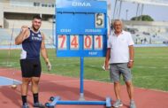 Κατέρριψε το δικό του Παγκύπριο ρεκόρ Κ23 στη σφυροβολία ο Ιωσήφ Κεσίδης