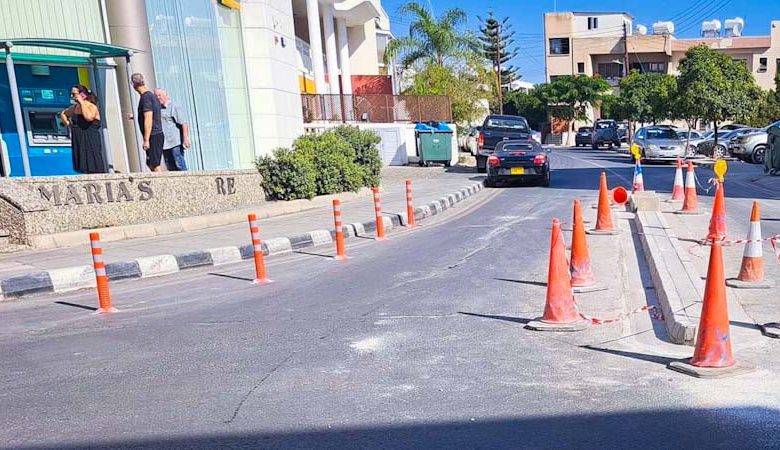 Δ. Πάφου: Κυκλοφοριακή διαχείριση στο πλαίσιο του έργου Βελτίωσης της Λεωφόρου Ελευθέριου Βενιζέλου (τμήμα)