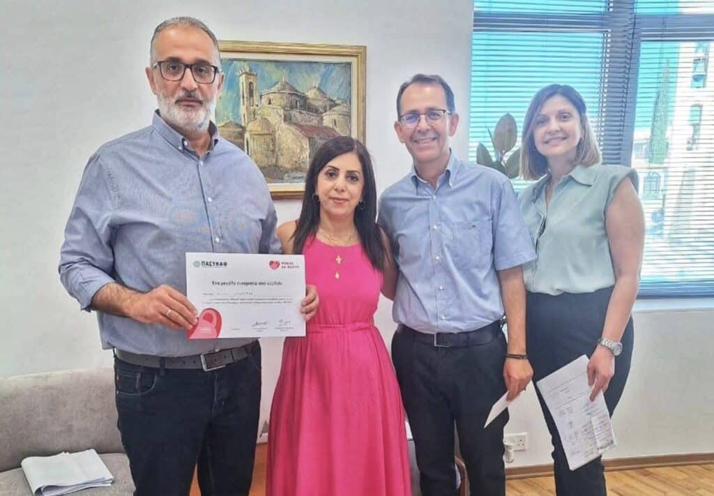 Ο Νίκος Παλιός δίπλα στον Σύνδεσμο Καρκινοπαθών και Φίλων