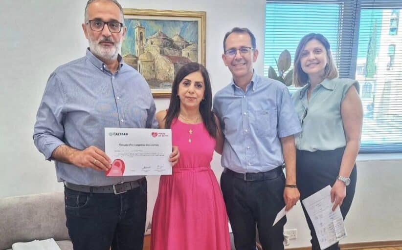 Ο Νίκος Παλιός δίπλα στον Σύνδεσμο Καρκινοπαθών και Φίλων