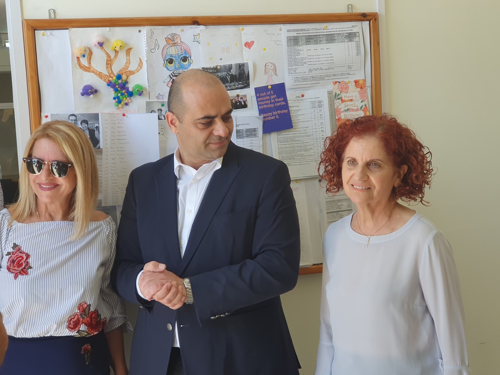 Επίσκεψη Υπ. Εργασίας στα Γραφεία Κοινωνικών Ασφαλίσεων Πάφου