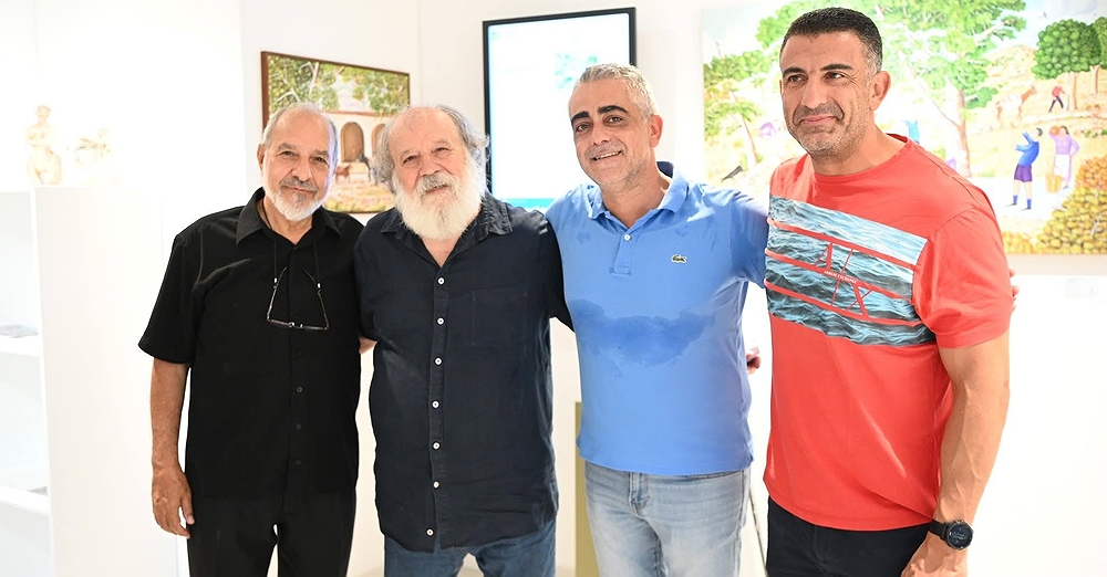 Εγκαινιάστηκε η έκθεση του Γ. Μαύρου υπό τον τίτλο «Τούτη εν η Κύπρος μας»