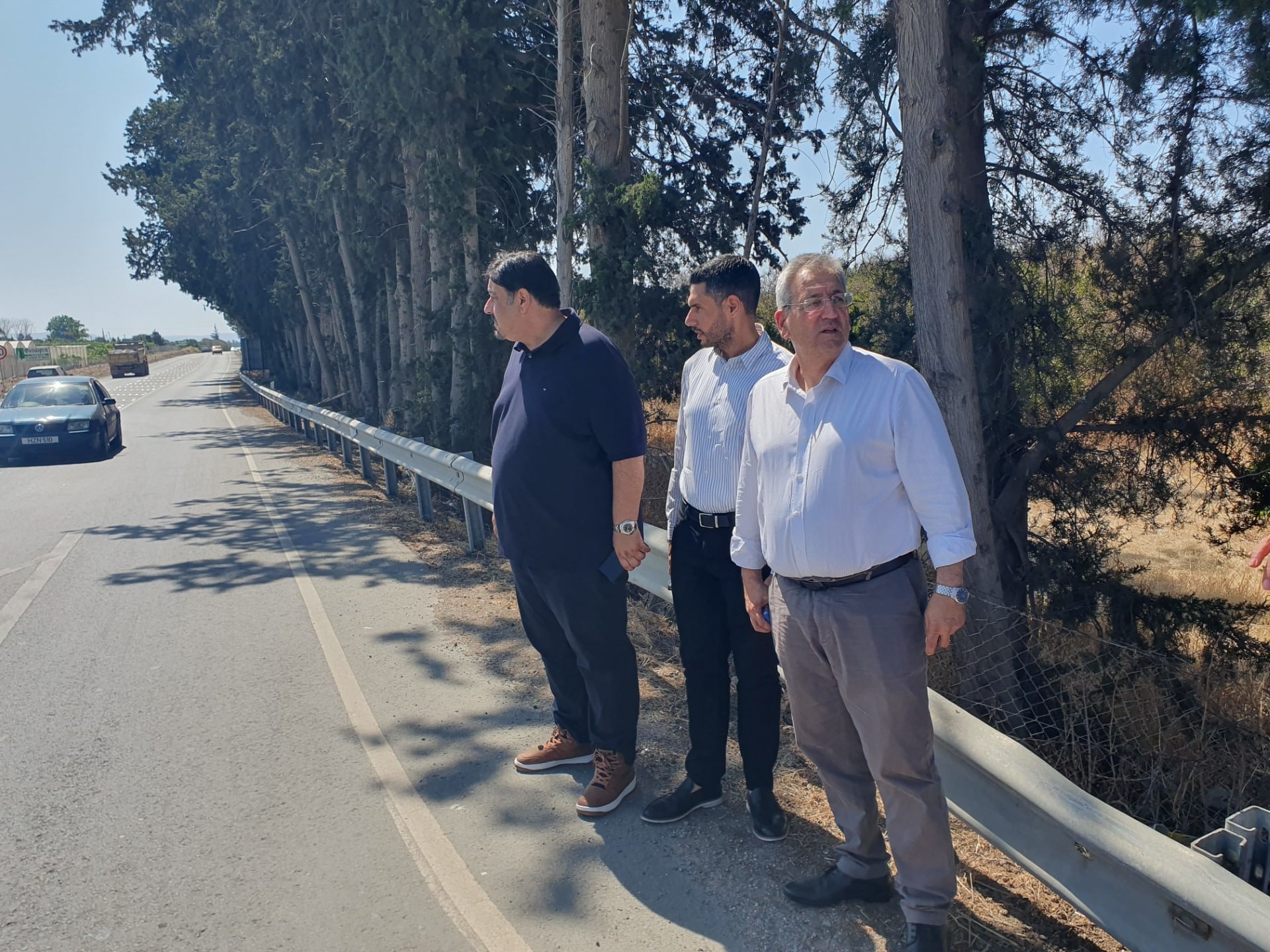 Επιτόπια επίσκεψη σε έργα υποδομής της Πάφου από Κοινοβουλευτική Επιτροπή Μεταφορών