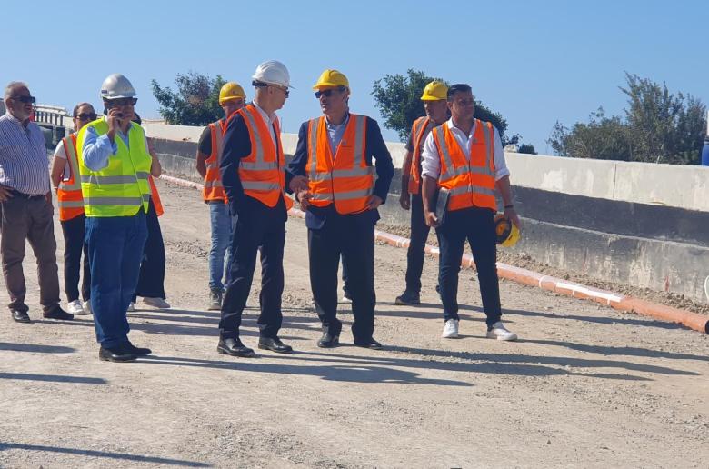 Χ. Σαββίδη: Ικανοποίηση για την ολοκλήρωση της δεύτερης φάσης του έργου στον παλαιό δρόμο Πάφου–Λεμεσού