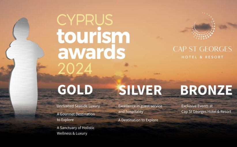 6 Διακρίσεις για το Cap St Georges Hotel & Resort στα Cyprus Tourism Awards 2024