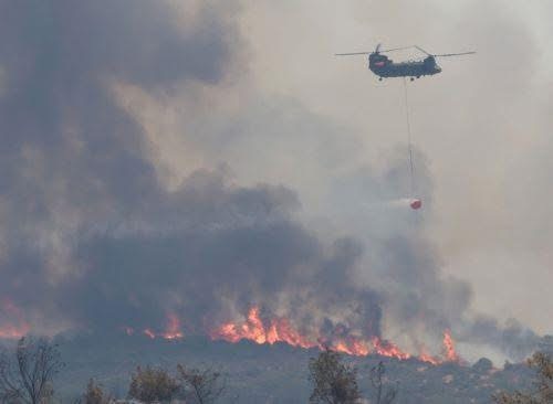 Αντιμετωπίστηκαν αναζωπυρώσεις τη νύχτα, πέντε πτητικά επιχειρούν, λέει ο Κεττής