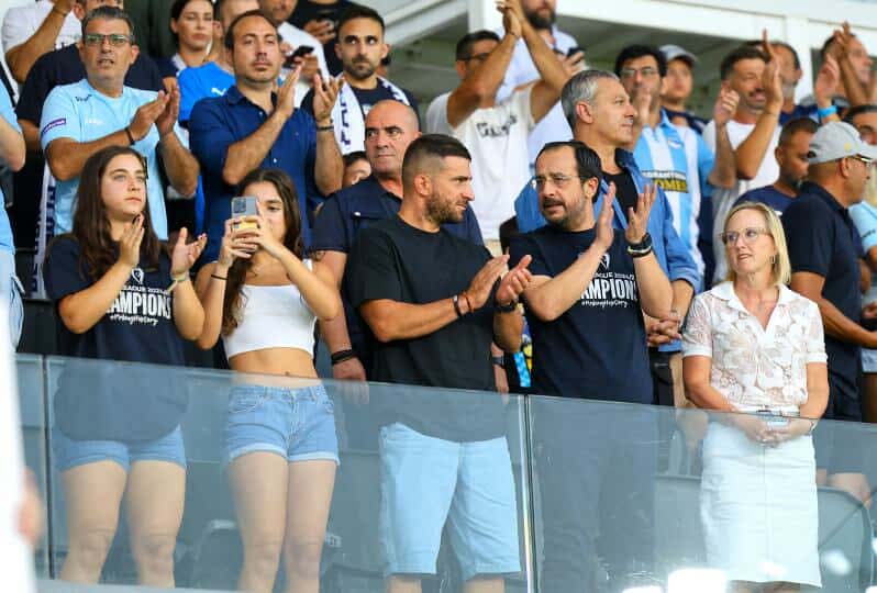 Πιστός υποστηρικτής ο Νίκος Χριστοδουλίδης δεν θα μπορούσε να απουσιάσει από αυτό το ευρωπαϊκό ραντεβού!