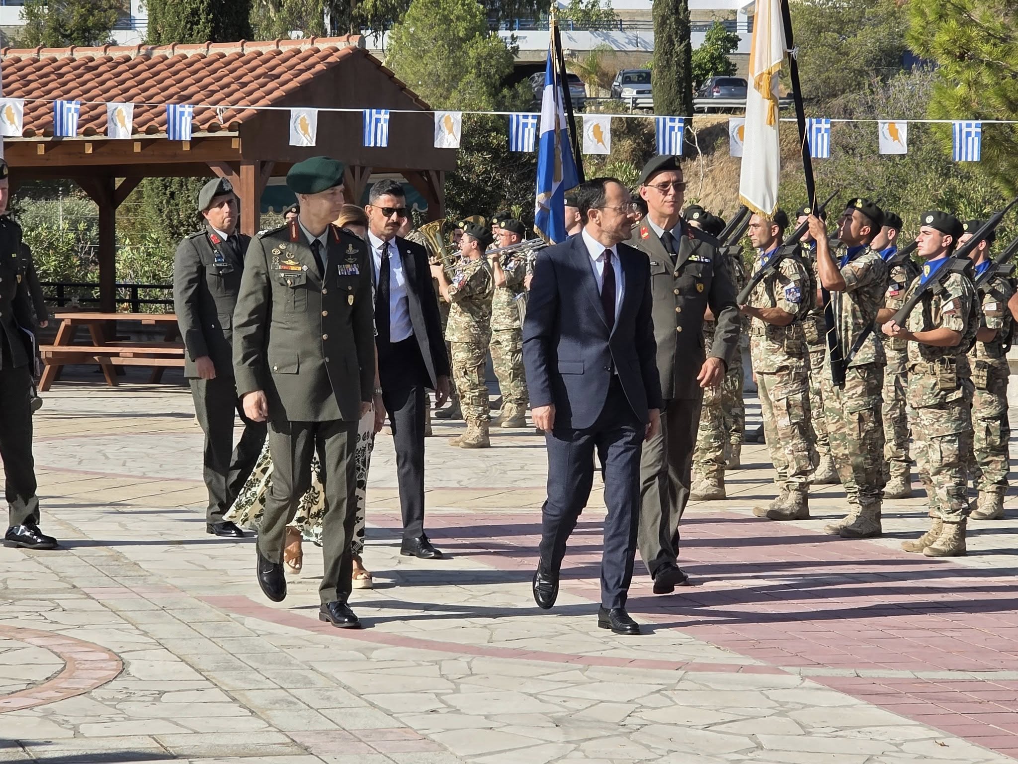 Εθνικό μνημόσυνο για τους πεσόντες κατά τις μάχες Τυλληρίας στον Παχύαμμο στην παρουσία ΠτΔ