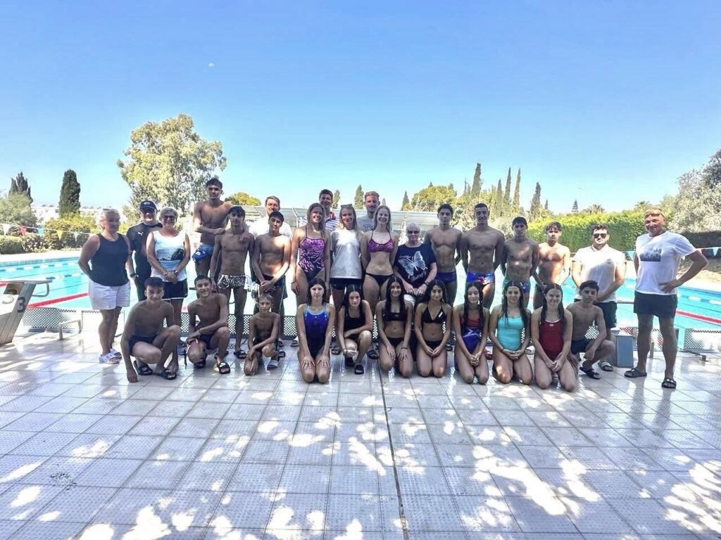 Η σημερινή προπόνηση στο κολυμβητήριο του Coral Bay ήταν ιδιαίτερα ξεχωριστή!