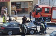 Αυτοκίνητο πήρε φωτιά εν κινήσει στην Πάφο