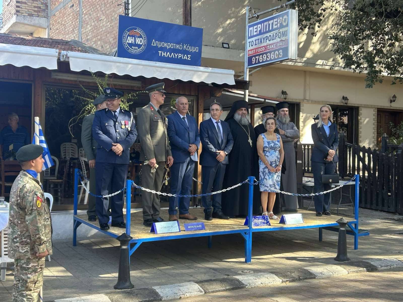 Η κυβέρνηση  εργάζεται με συνέπεια για την ελευθερία της Κύπρου είπε ο ΓΔ του Υπουργείου Γεωργίας στον Κάτω Πύργο  Τηλλυρίας ΕΣ ΦΩ