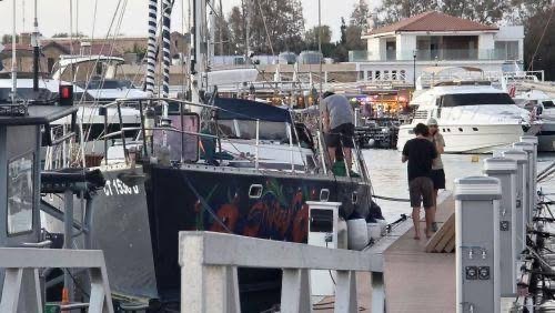 Αναχώρησε την Κυριακή από Πάφο το σκάφος Shireen μετά το ανεφοδιασμό του