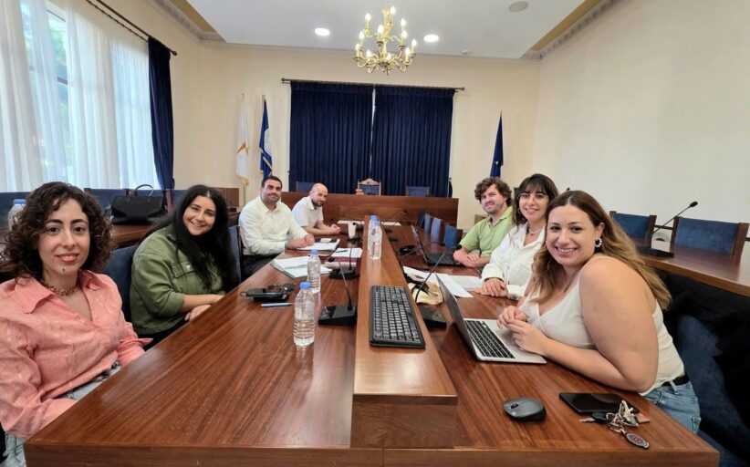 Συνάντηση Δημοτικού Συμβουλίου Νεολαίας Δήμου Πάφου με το Συμβούλιο Νεολαίας Κύπρου