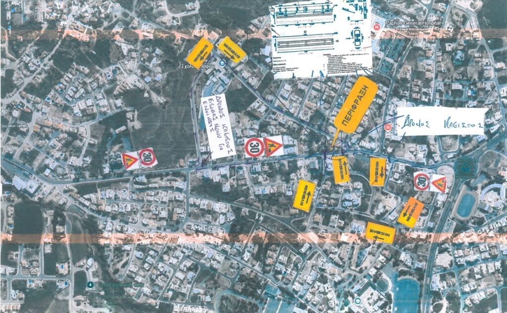 ΚΥΚΛΟΦΟΡΙΑΚΗ ΔΙΑΧΕΙΡΙΣΗ ΤΟΥ ΕΡΓΟΥ ΤΗΣ ΒΕΛΤΙΩΣΗΣ ΤΗΣ ΟΔΟΥ ΑΡΙΣΤΟΤΕΛΗ ΣΑΒΒΑ ΣΤΟ ΑΝΑΒΑΡΓΟΣ