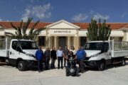 Παραλαβή νέων οχημάτων για την ενίσχυση του στόλου του Δήμου Πόλης Χρυσοχούς