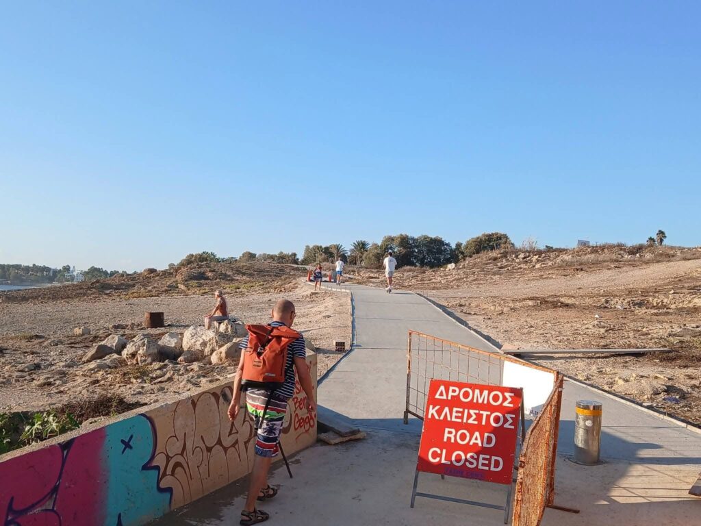 Έκκληση για διατήρηση της καθαριότητας στον παραλιακό πεζόδρομο Χλώρακας – Πάφου