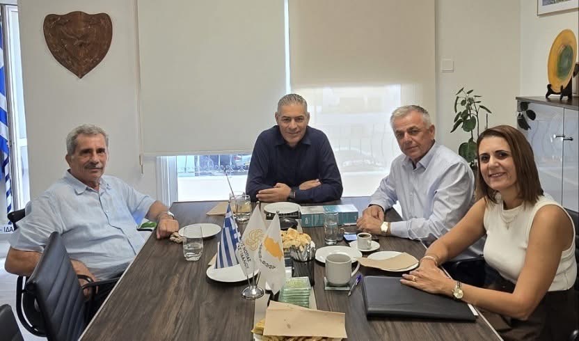 Θέματα διοίκησης και ΤΑ συζήτησαν οι Δ. Π. Χρυσοχούς και Νότιας Λευκωσίας – Ιδαλίου