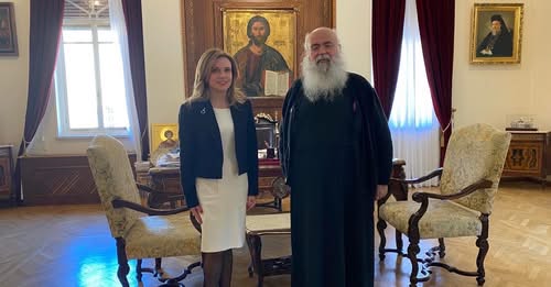 ΣΠΕΚ: Συνάντηση με τον Μακαριώτατο Αρχιεπίσκοπο Κύπρου