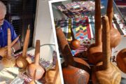 Η διακόσμιση της ξερής κολοκύθας