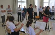 Συνάντηση Προέδρου Δημοκρατίας με παιδιά Συμφωνικής Ορχήστρας