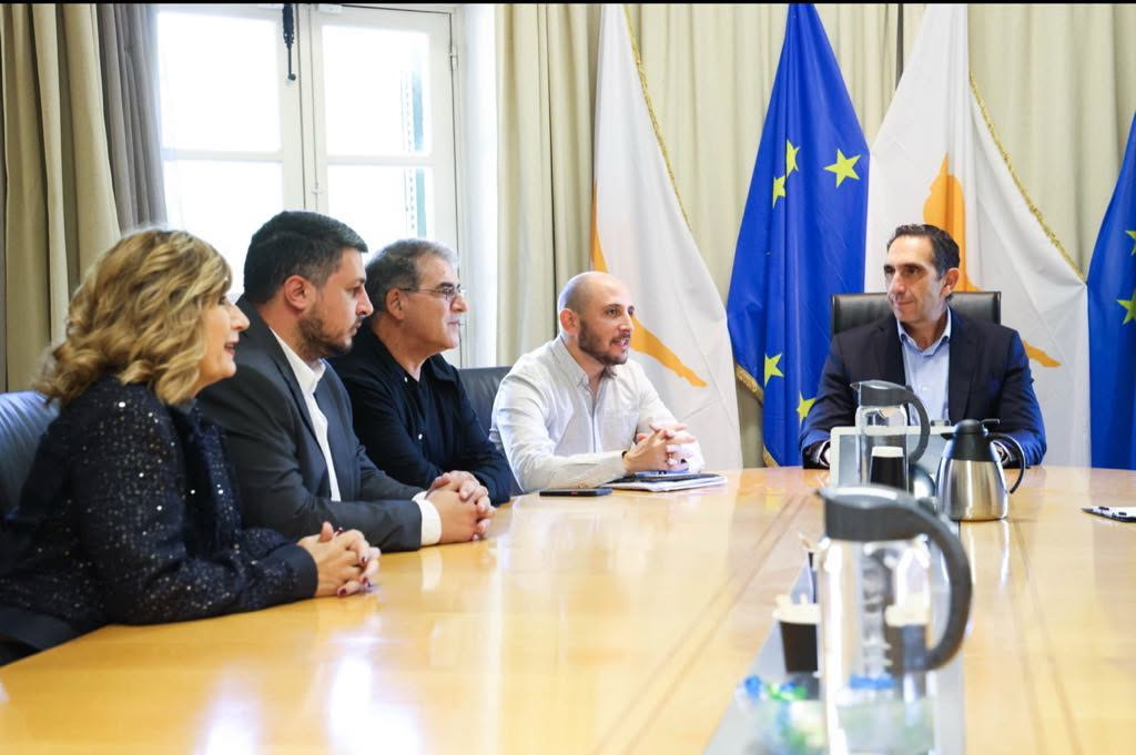 Συνάντηση Κοινοτικού Συμβουλίου  Παναγιάς με τον Υπουργό Εσωτερικών κ.Κωνσταντίνο Ιωάννου με κύριο θέμα την ένταξη του ώριμου έργου εξωραϊσμού του Πυρήνα της Κοινότητας Παναγιάς Γ’ φάση