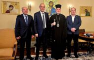 Συνάντηση Δημάρχου Πάφου με τον Αρχιεπίσκοπο Αμερικής κ. Ελπιδοφόρο στην Νέα Υόρκη