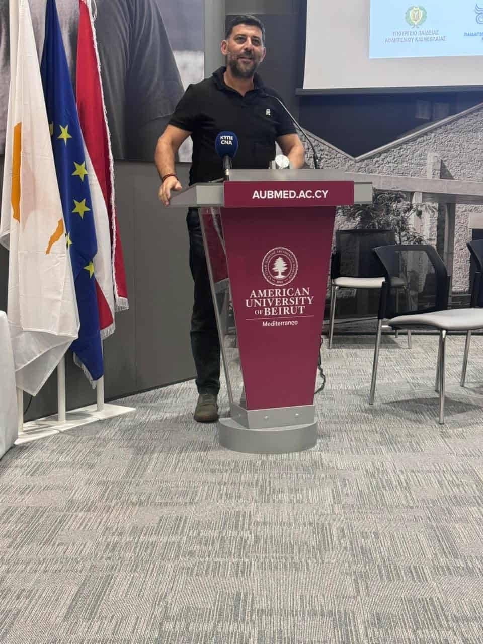 Ο ΚΟΑ στέκεται δίπλα στο πλευρό της Πάφου ανέφερε ο Στ. Παπαγεωργίου Υπεύθυνος Λειτουργός Αθλητικών Εγκαταστάσεων ΚΟΑ Πάφου