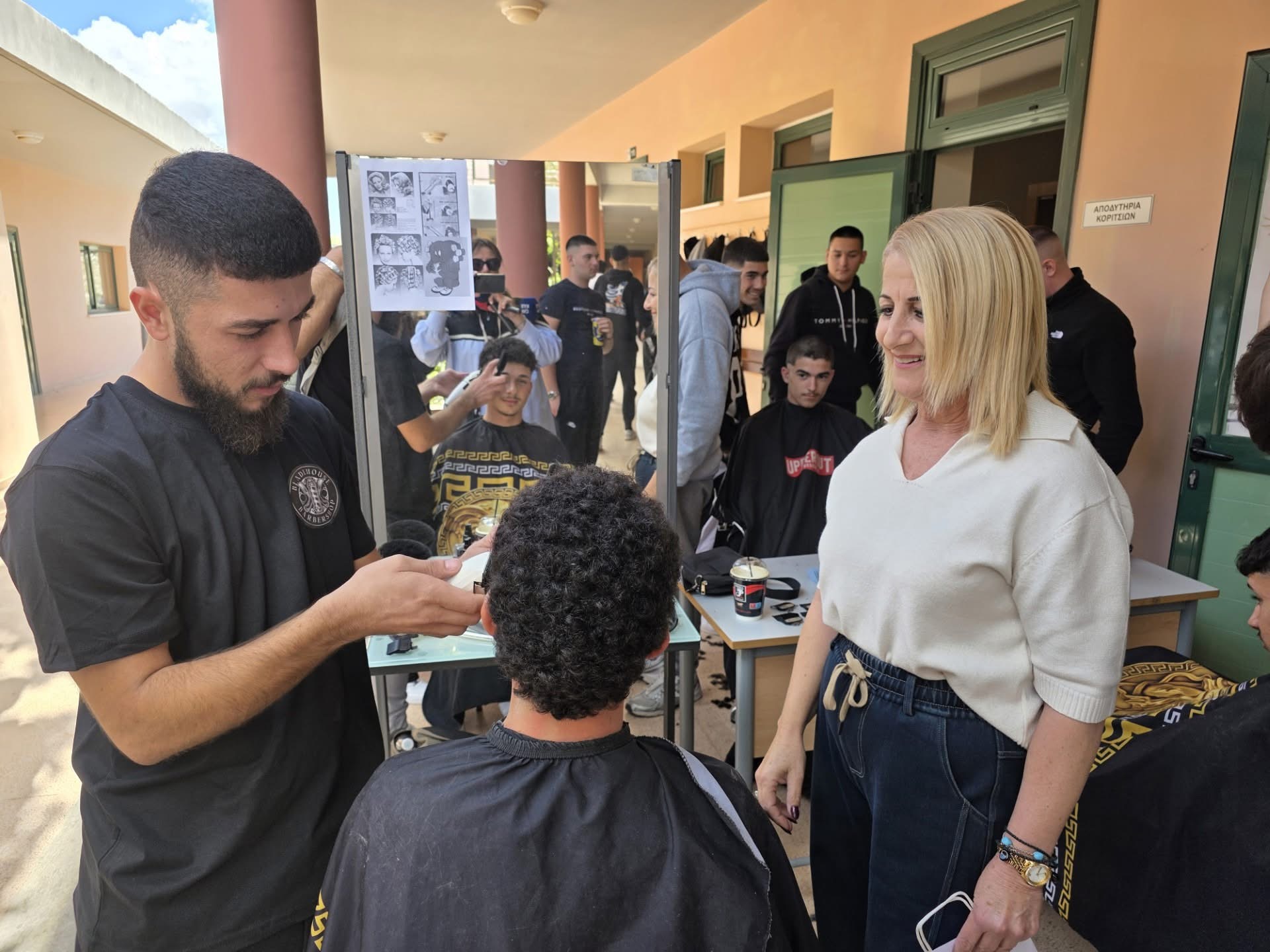 Eκδήλωση του Λυκείου ΤΕΣΕΚ Αγ. Χαραλάμπους Έμπας για το Movember