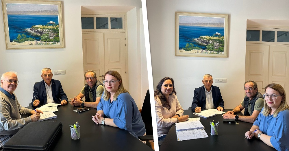 Υπογραφή συμβολαίων Διαγωνισμών για οριζόντια σήμανση δρόμων στον Δήμο Πολης Χρυσοχους